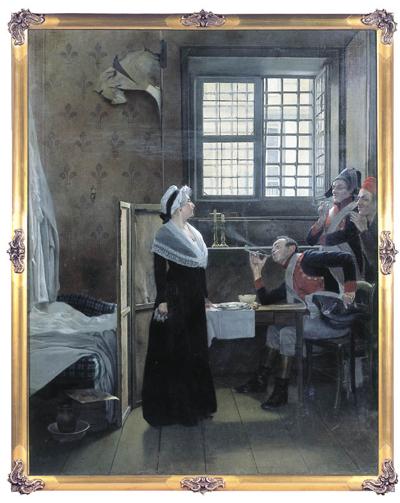 KRóLOWA MARIA ANTONINA W WIęZIENIU, OK. 1900