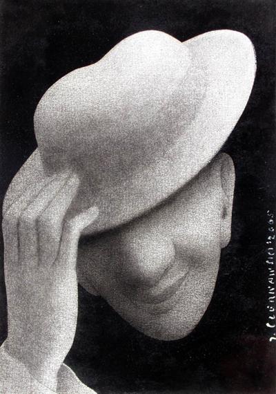 MężCZYZNA W KAPELUSZU, 2002