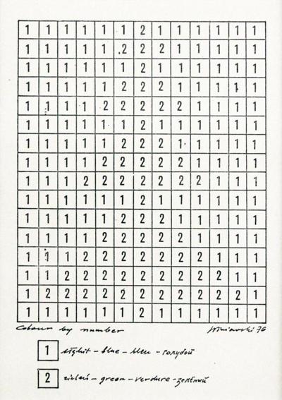 COLOUR BY NUMBER, 1976