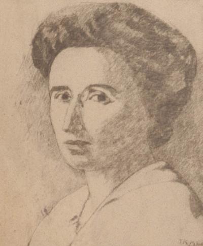 PORTRET KOBIETY, 1951