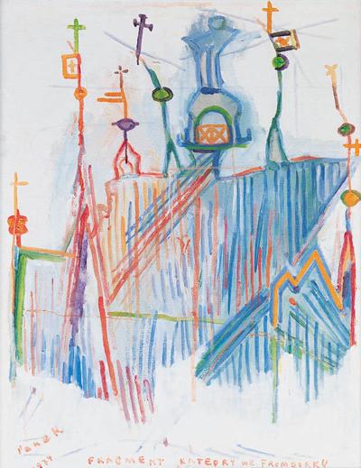 FRAGMENT KATEDRY WE FROMBORKU, 1974