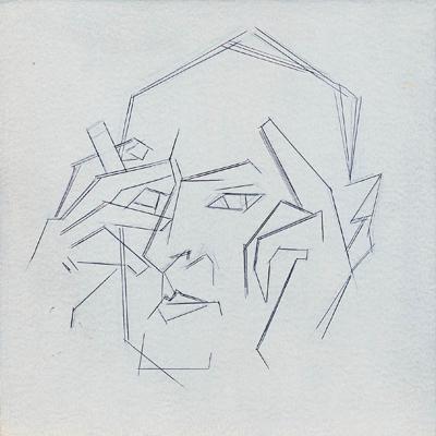 AUTOPORTRET Z PAPIEROSEM, 1948