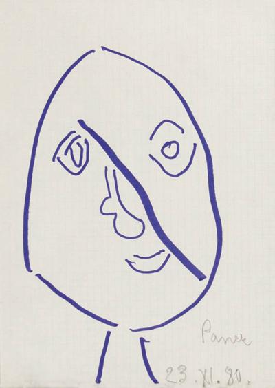 GłOWA (AUTOPORTRET), 1980