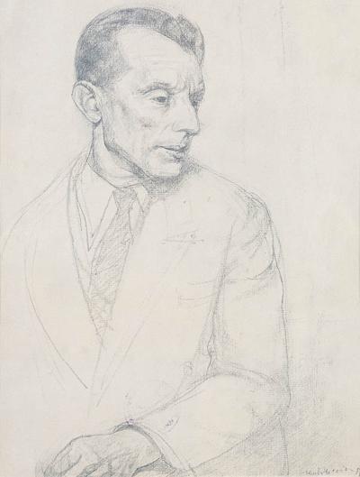 PORTRET MężCZYZNY, 1951