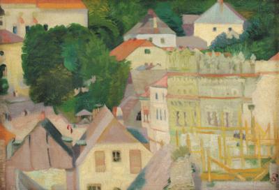 FRAGMENT RYNKU W KAZIMIERZU, 1954