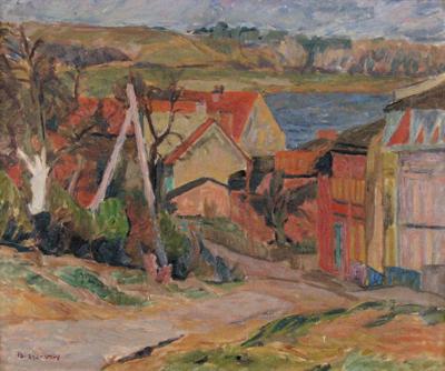 PEJZAż (MIASTO NAD WODą), PRZED 1947