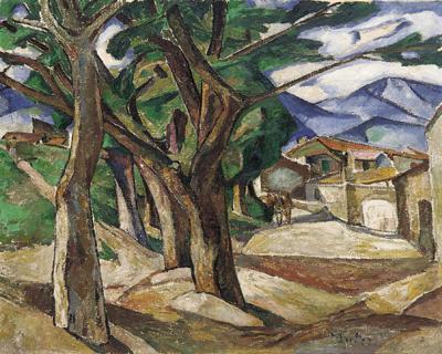 PEJZAż Z SAINT-TROPEZ, OK. 1921