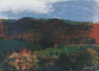 JESIEń W GóRACH - PEJZAż Z JAREMCZA, 1910