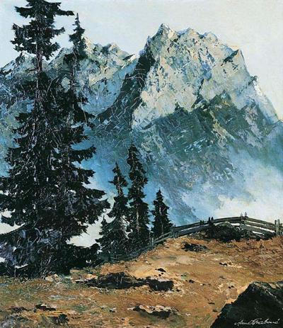 PEJZAż ALPEJSKI, 1935