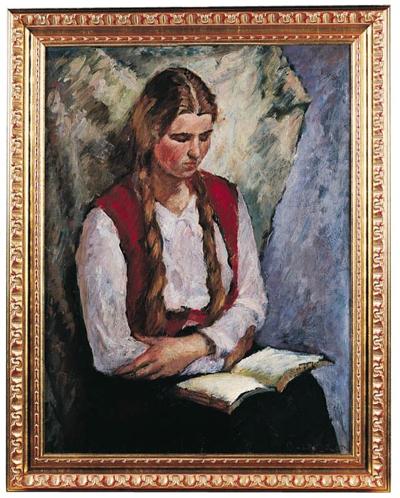 CZYTAJąCA, PO 1930