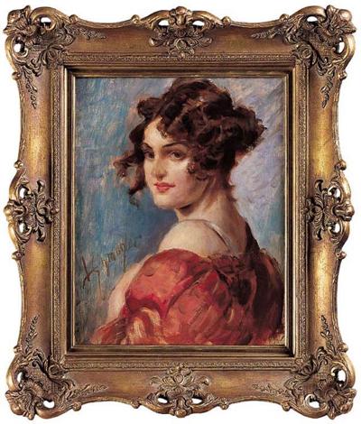 18. PORTRET MłODEJ DAMY, PO 1920