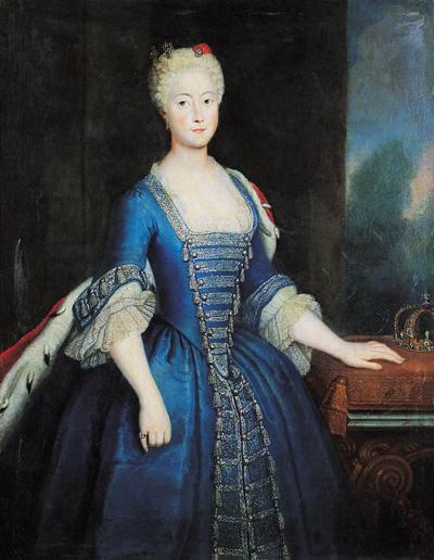 16.PORTRET ZOFII, KSIężNICZKI PRUSKIEJ, PRZED 173