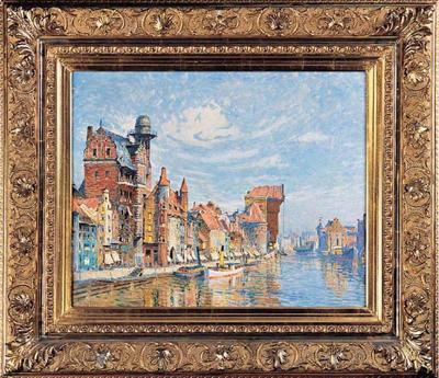 GDAńSK, DłUGIE POBRZEżE ZE STARYM ŻURAWIEM