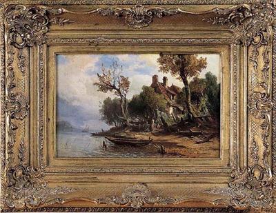 CHATA NAD JEZIOREM, 1854