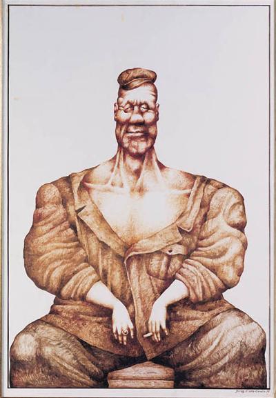 CZŁOWIEK W BERECIE, 1974