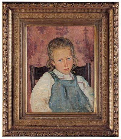 PORTRET DZIEWCZYNKI, 1906
