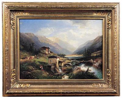 PEJZAŻ GÓRSKI, 1874