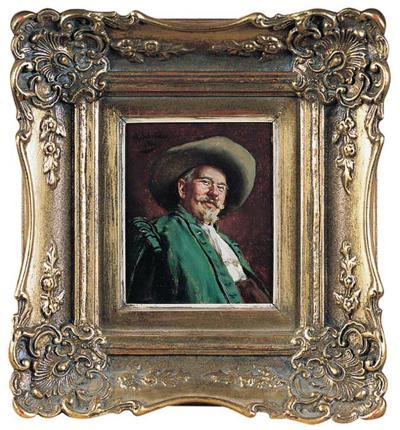 PORTRET MĘŻCZYZNY W KAPELUSZU