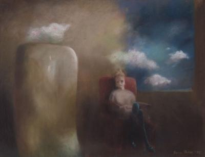KOBIETA SIEDZąCA W FOTELU, 1995