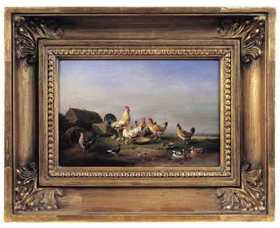 PTACTWO NA PODWÓRKU, 1886