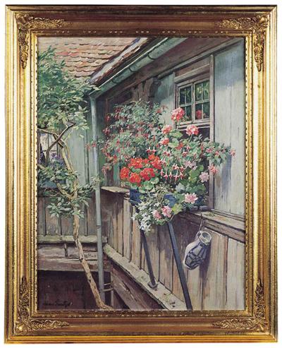 UKWIECONY GANEK - ZAKĄTEK W ROTHENBURGU, 1936