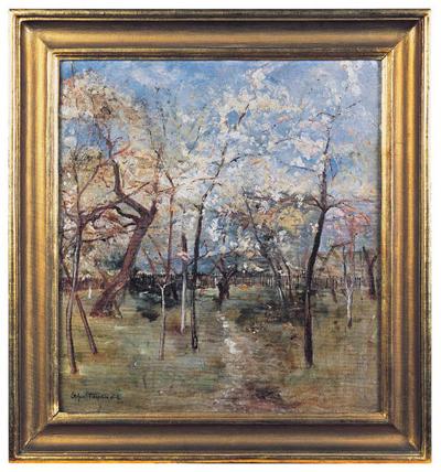KWITNĄCY SAD, 1915