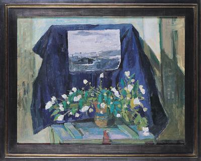 MARTWA NATURA Z RYSUNKIEM, 1954