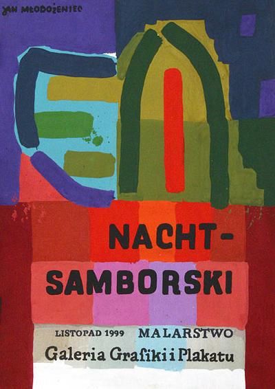 NACHT-SAMBORSKI (PROJEKT PLAKATU), 1999