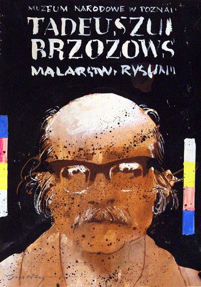 TADEUSZ BRZOZOWSKI (SZKIC PLAKATU)
