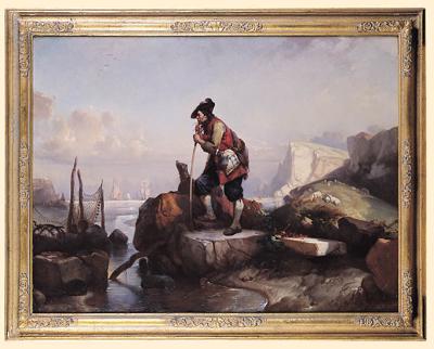 NA BRZEGU MORZA, OK. 1850