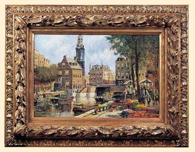 NAD KANAŁEM W AMSTERDAMIE