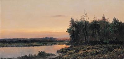 ZACHÓD SŁOŃCA NAD WODĄ, PO 1960