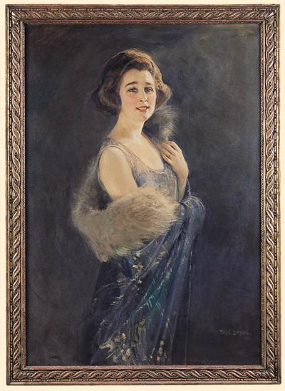 PORTRET DAMY W ETOLI, PO 1940