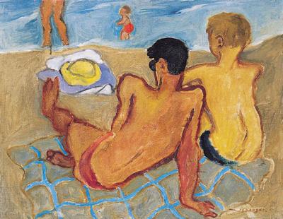 NA PLAŻY, OK. 1960