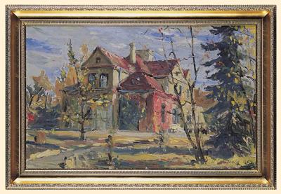 DOMEK W PARKU, 1945
