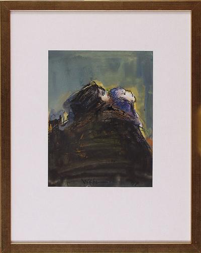DWIE KOBIETY PATRZąCE W GóRę, 1994