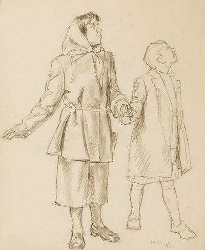 KOBIETA Z CHłOPCEM, 1953