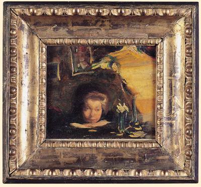 NARZECZONA ARTYSTY PRZY LAMPIE, 1905