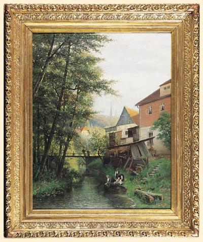 PRACZKI NAD POTOKIEM, 1883