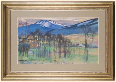 WIOSNA W BYSTREJ, 1916