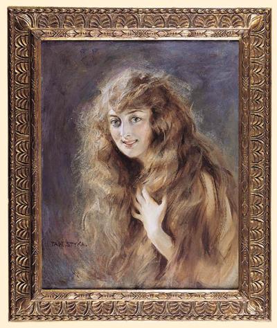 ZŁOTOWŁOSA – PORTRET RENÉE ESTIEN, 1922