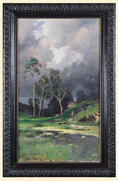 PRZED BURZĄ, OK. 1890