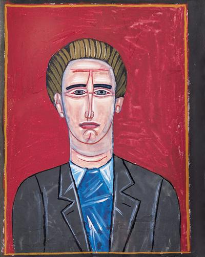 PORTRET MężCZYZNY, 1955