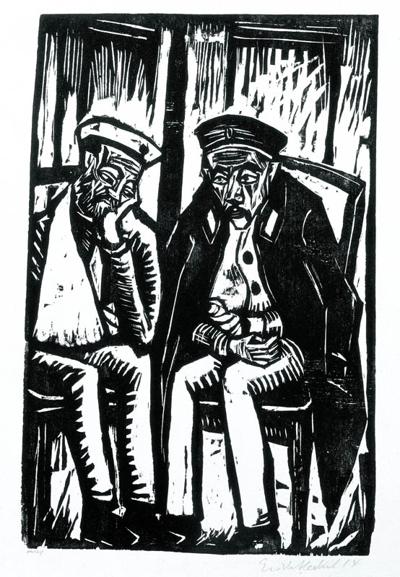 CZEKAJąCY RANNI (WARTENDE VERWUNDETE), 1914