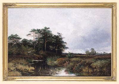 SOSNY NAD WODĄ, 1885