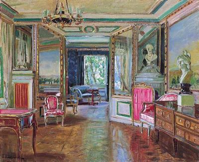WNĘTRZE GABINETU KRÓLA, OK. 1924