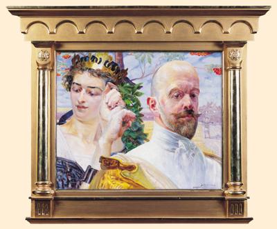 AUTOPORTRET Z POLONIĄ, 1914