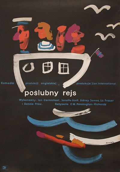 PLAKAT DO FILMU „POśLUBNY REJS” (PROD
