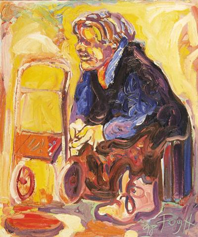 KOBIETA SPRZEDAJĄCA SPINKI, 1998