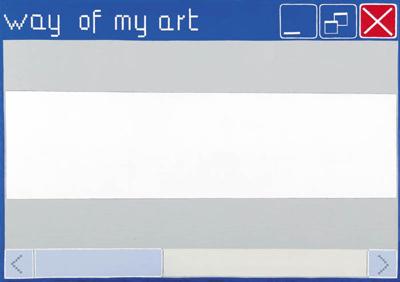 WAY OF MY ART,  2004